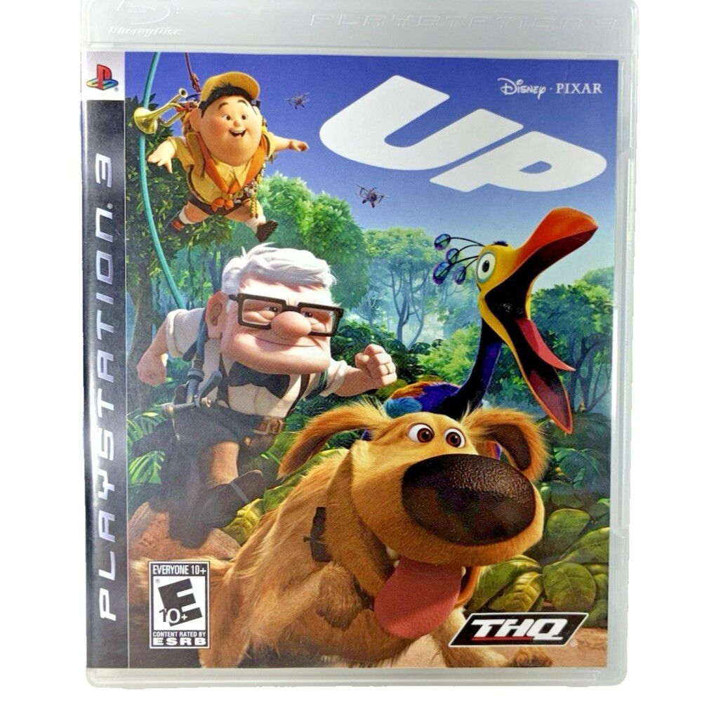 Up Sony PlayStation 3 Black Label Disney Pixar 2009 THQ Tested